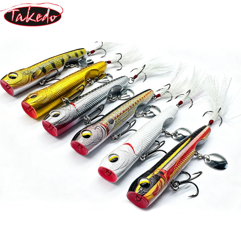Fishing Lure Popper - TAKEDO 10G Top Water Popper Fishing