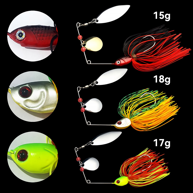 Bazooka 15g 18g Spinnerbait Fi - Fishing Lure Spoon review and price