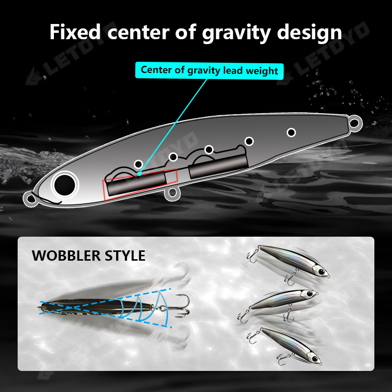 LETOYO Sinking Pencil 17g 12g- - Fishing Lure Topwater review and price