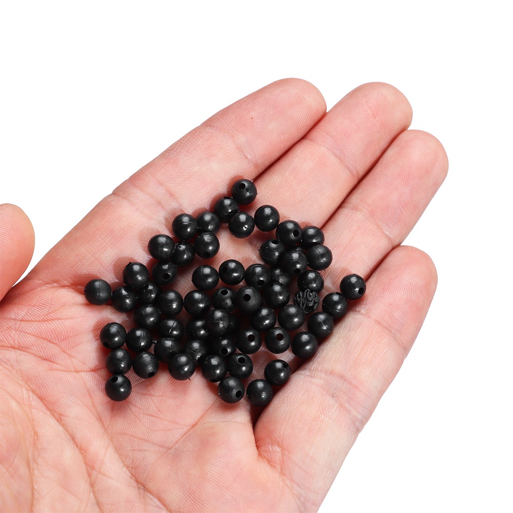 100pcs/lot Fishing Beads Space - Fishing Lure Soft Plastic review and price