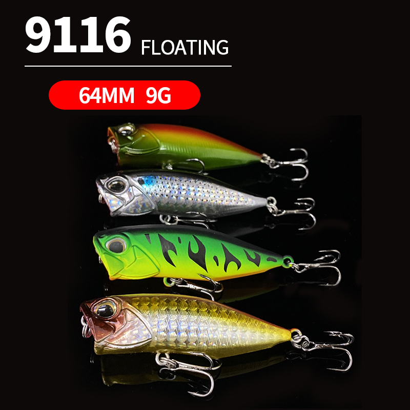 64mm 9g Poppers Fishing Lures  - Fishing Lure Popper review and price