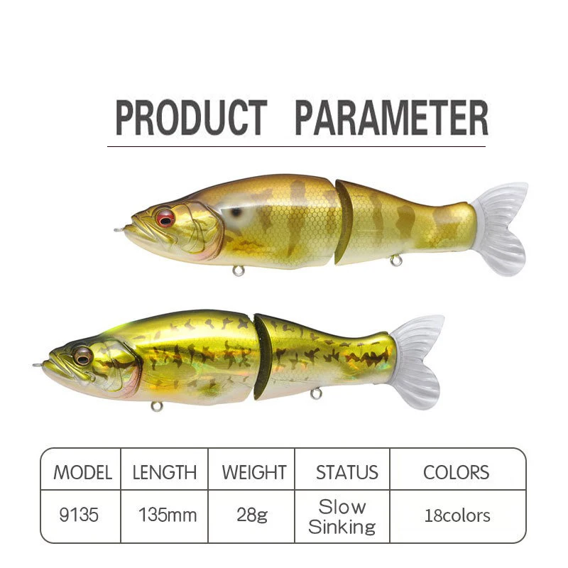 Swimbait Fishing Lure 135mm 31 - Fishing Lure Popper review and price