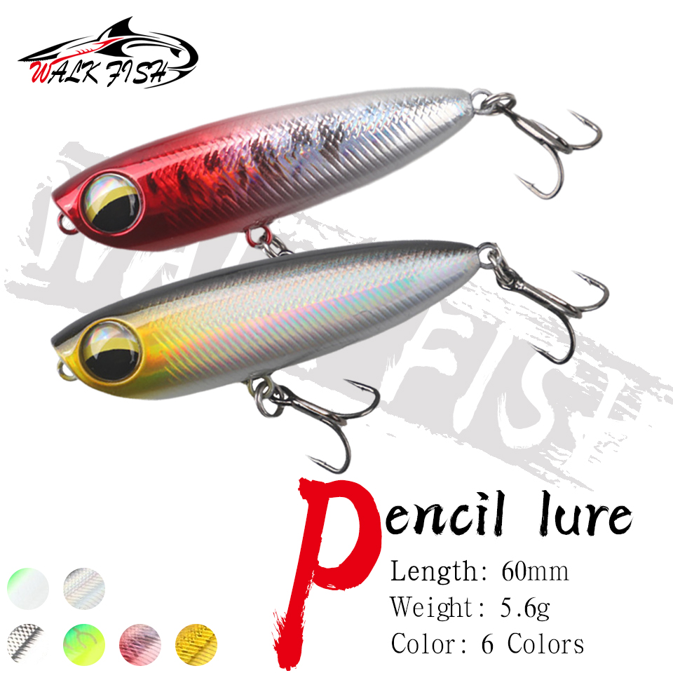 WALK FISH 1Pcs 6cm 5.6g Topwat - Fishing Lure Popper review and price