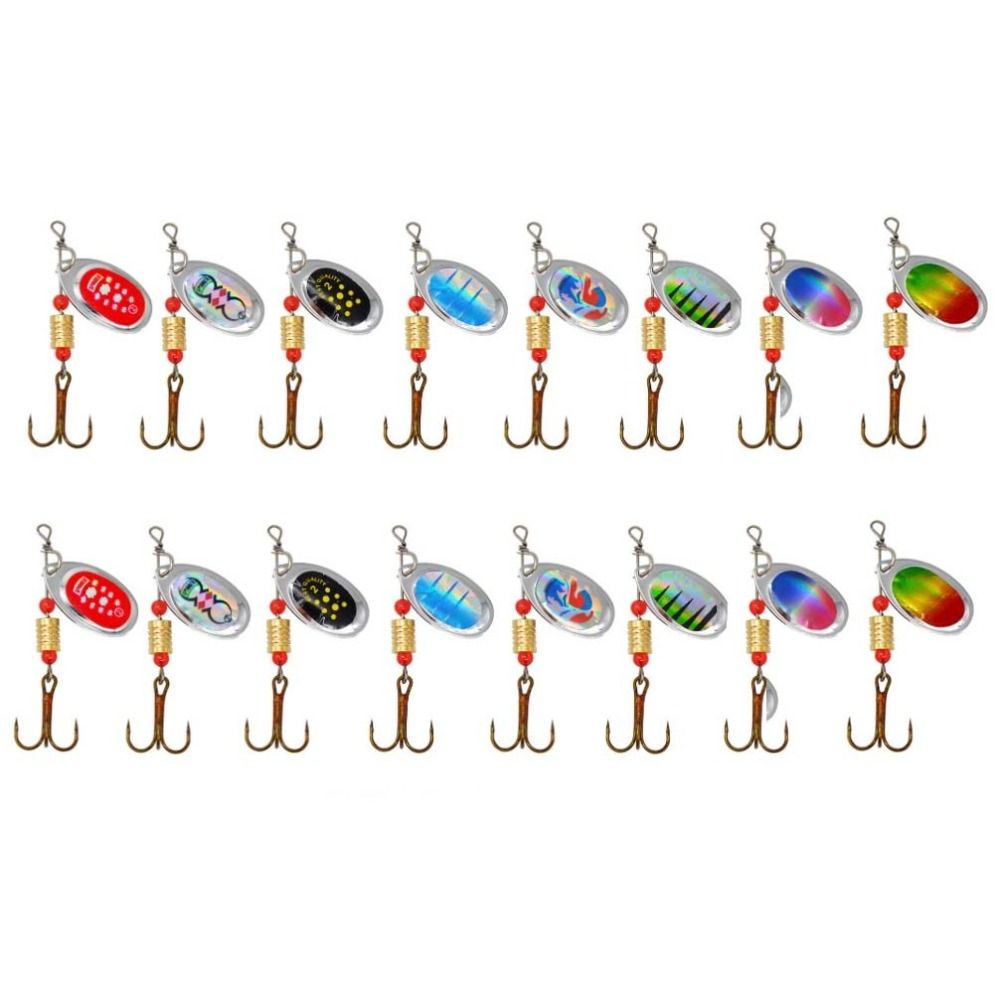 Rotating Glitter Spinners Fish - Fishing Lure Spinner review and price