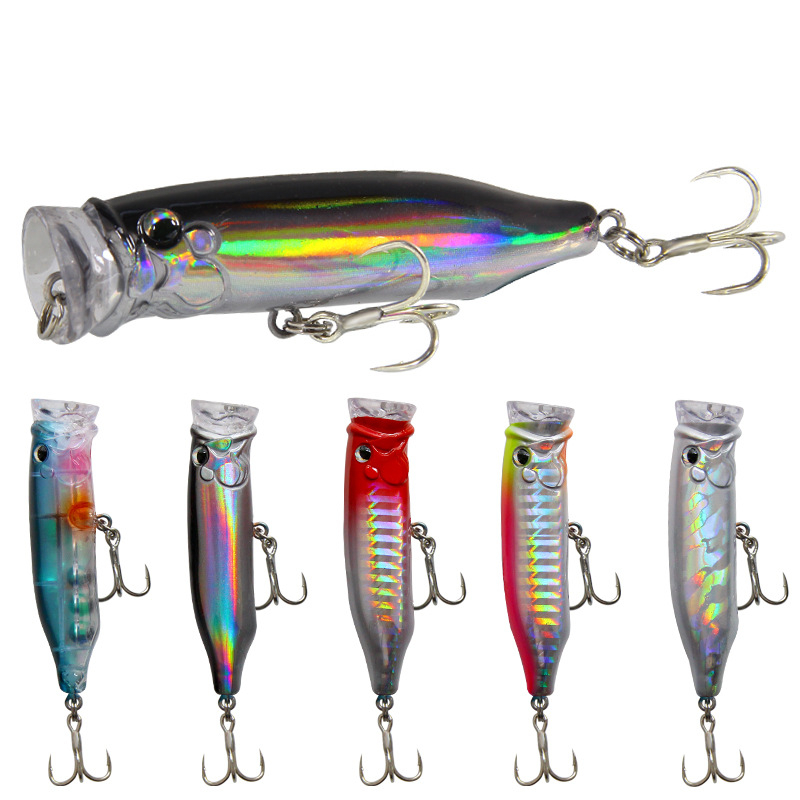 5Pcs Topwater Popper Fishing L - Fishing Lure Popper review and price