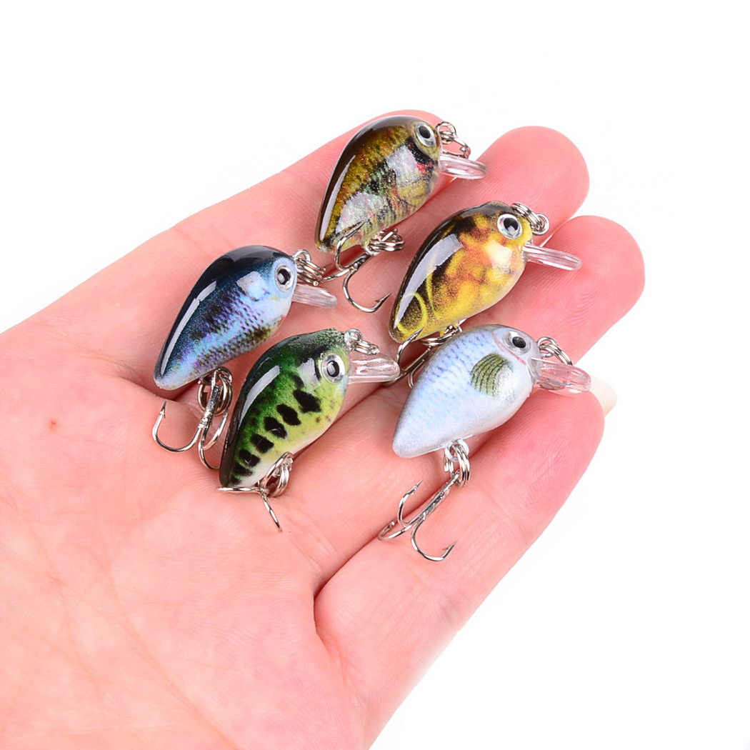 30mm 2g Crazy wobbler Mini Top - Fishing Lure Crankbait review and price