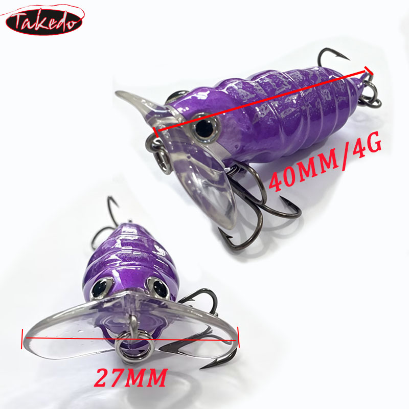 TAKEDO RL11 40MM 4G Artificial - Fishing Lure Crankbait review and price